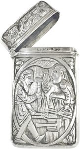 Norwegian_830_Fine_Silver_Antique_Vesta_Case